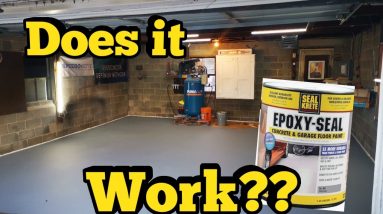 Garage floor epoxy (seal-krete)